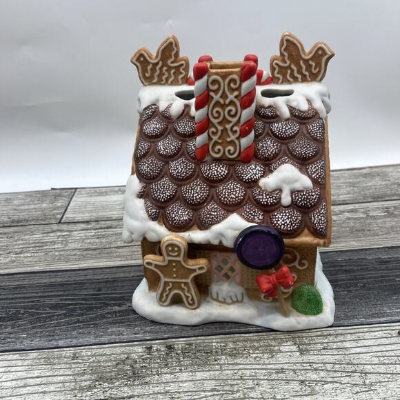 Partylite Gingerbread Village Holiday House Tea Light Christmas {31} - Picture 4 of 9